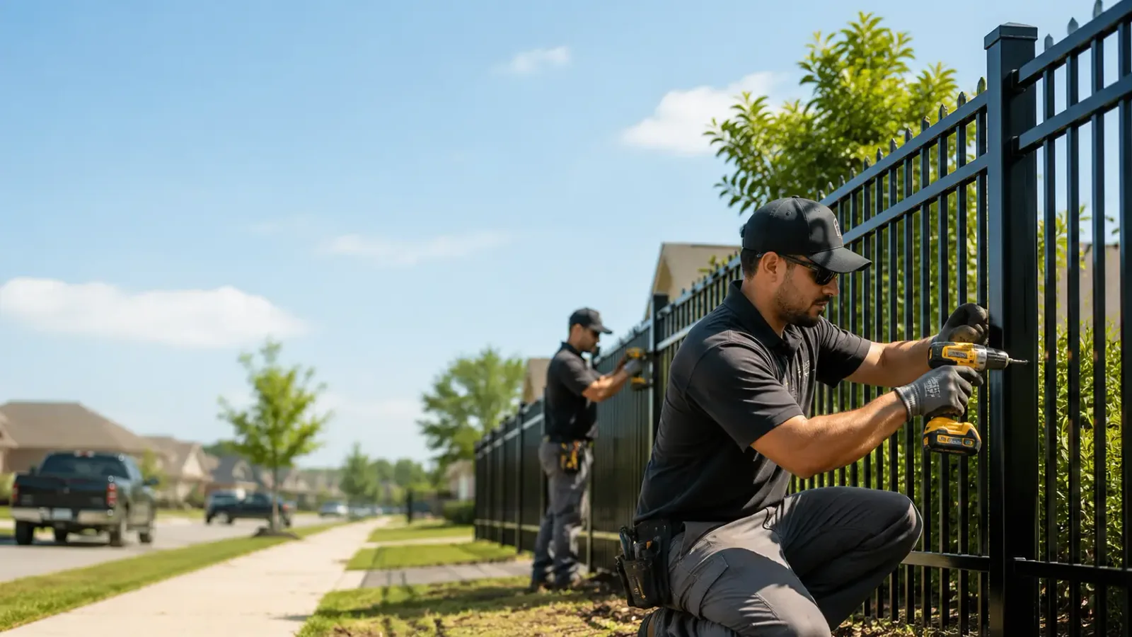 Metal Fence Installation in Fallston, NC